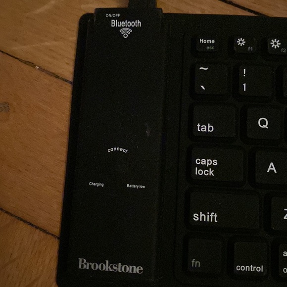 Never used- Brookstone Bluetooth roll up keyboard! - Picture 6 of 8